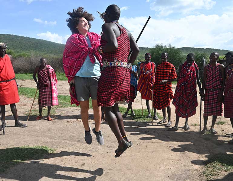 Maasai Village Visit